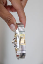 Load image into Gallery viewer, Dior 1990s Black Dial Round Two Tone Watch
