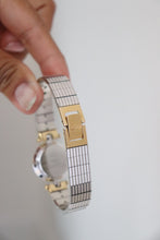 Load image into Gallery viewer, Dior 1990s Black Dial Round Two Tone Watch
