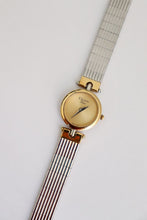 Load image into Gallery viewer, Dior 1990s Golden Dial Round Two Tone Watch
