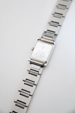 Load image into Gallery viewer, Vintage Yves Saint Laurent 1990s Square Dial Two Tone Watch
