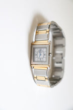 Load image into Gallery viewer, Vintage Yves Saint Laurent 1990s Square Dial Two Tone Watch
