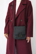 Load image into Gallery viewer, Fendi zucchino crossbody in black
