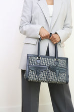 Load image into Gallery viewer, Dior navy trotter bag
