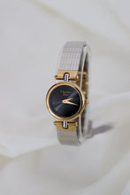 Load image into Gallery viewer, Dior 1990s Black Dial Round Two Tone Watch
