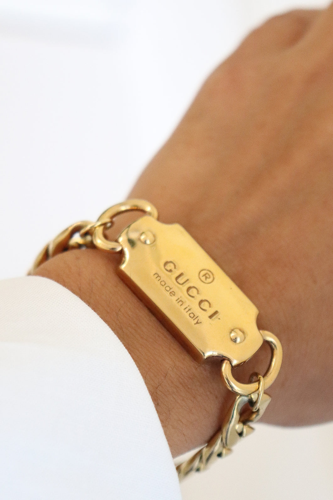 Gucci golden bracelet