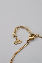 Load image into Gallery viewer, Vintage Dior Diorissimo Crystal Oval Pendant Necklace
