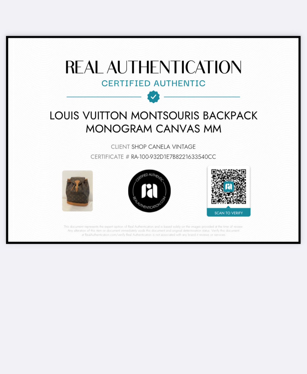 Louis Vuitton Monogram Montsouris MM Backpack – The Vintage  display picture 2