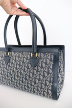 Load image into Gallery viewer, Dior navy trotter bag
