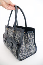 Load image into Gallery viewer, Dior navy trotter bag
