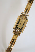 Load image into Gallery viewer, Vintage Givenchy 1990s Gold Dial Plated Bangle Watch
