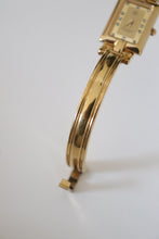 Load image into Gallery viewer, Vintage Givenchy 1990s Gold Dial Plated Bangle Watch
