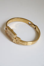 Load image into Gallery viewer, Vintage Givenchy 1990s Gold Dial Plated Bangle Watch
