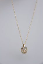 Load image into Gallery viewer, Dior crystals necklace- thin chain
