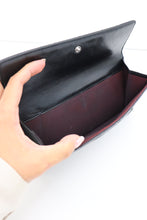 Load image into Gallery viewer, CHANEL Lambskin Quilted Long Flap Wallet Black
