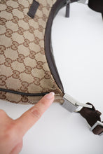 Lade das Bild in den Galerie-Viewer, Gucci saddle zip messenger brown bag
