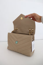 Load image into Gallery viewer, BRAND NEW YSL Loulou Bag in Quilted leather in beige (retails for 2650$)
