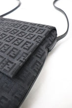 Load image into Gallery viewer, Fendi zucchino crossbody in black

