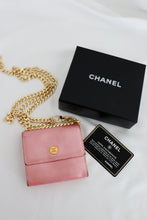 Load image into Gallery viewer, Chanel vintage wallet- pink
