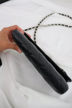 Load image into Gallery viewer, Chanel lambskin quilted flap wallet
