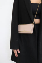 Load image into Gallery viewer, Prada Saffiano metal bar continental flap wallet
