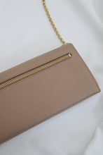 Load image into Gallery viewer, Prada Saffiano metal bar continental flap wallet
