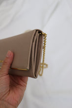 Load image into Gallery viewer, Prada Saffiano metal bar continental flap wallet

