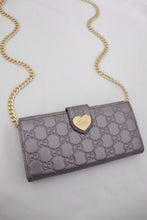 Load image into Gallery viewer, Gucci guccissima golden heart leather wallet
