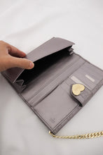 Load image into Gallery viewer, Gucci guccissima golden heart leather wallet
