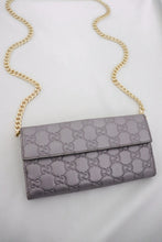 Load image into Gallery viewer, Gucci guccissima golden heart leather wallet
