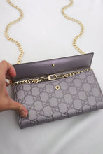 Load image into Gallery viewer, Gucci guccissima golden heart leather wallet
